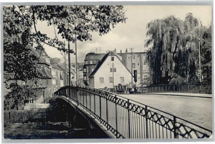 Rosswein Dresdener Strasse Muldenbrücke