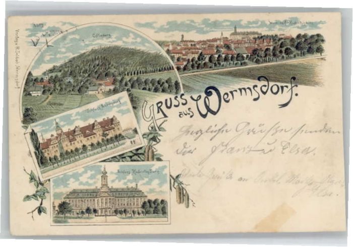 Wermsdorf Schloss Collmberg Schloss Hubertusburg
