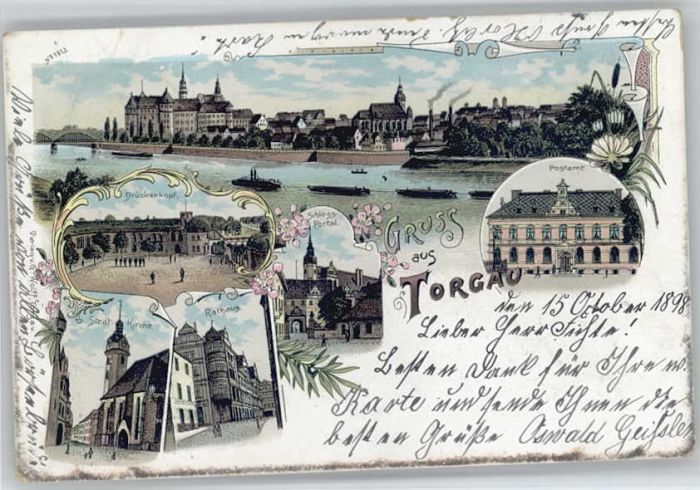 Torgau Rathaus Postamt