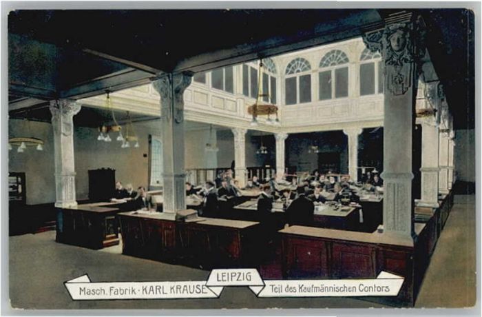 Leipzig Maschinenfabrik Karl Krause Contor