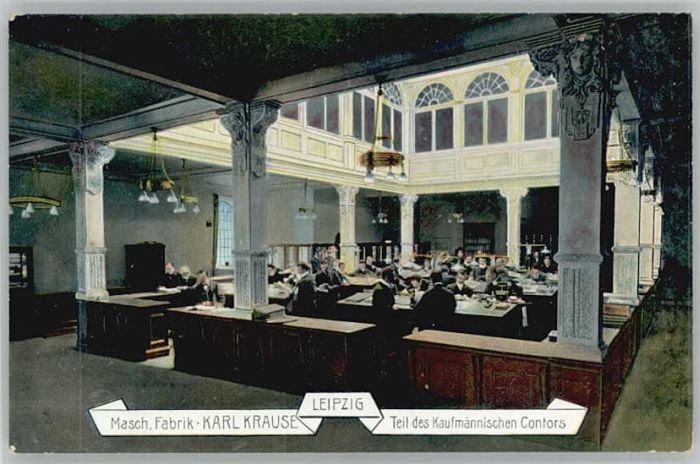 Leipzig Maschinenfabrik Karl Krause Contor