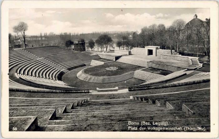 Borna Platz der Volksgemeinschaft Thingplatz