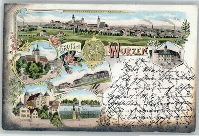 Wurzen Sachsen Wurzen Domkirche Kaserne Rathaus Amtsge