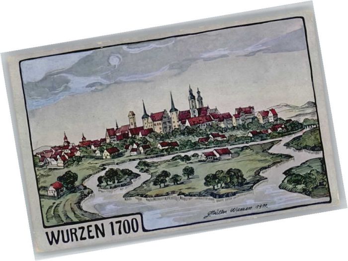 Wurzen Sachsen Wurzen Künstler G. Müller x