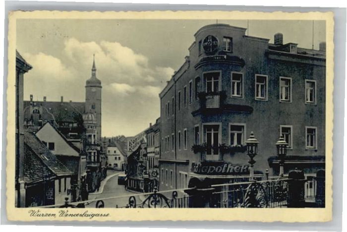Wurzen Sachsen Wurzen Wencelaigasse Apotheke