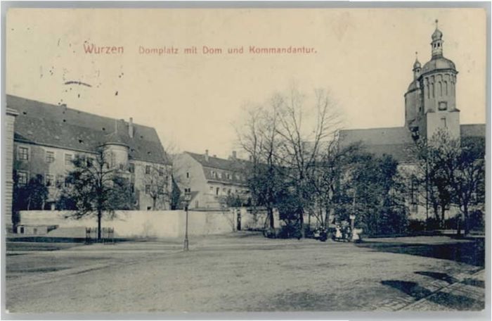 Wurzen Sachsen Wurzen Domplatz Dom Kommandantur