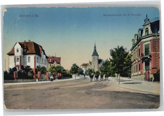 Grimma Postamt Bahnhofstrasse