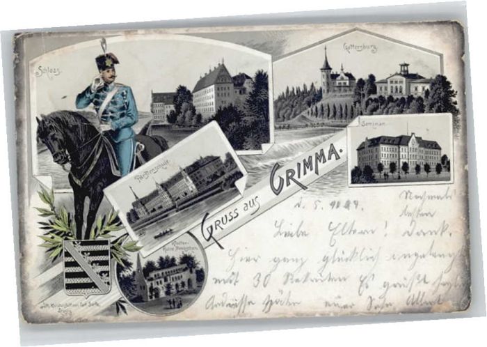 Grimma Soldat Schloss Fürstenschule Gattersbur