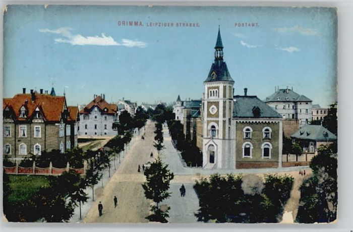 Grimma Postamt Leipzigerstrasse