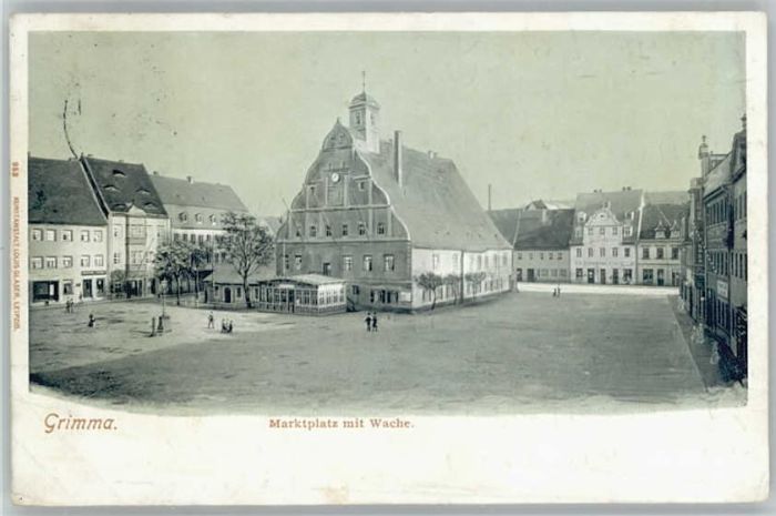 Grimma Marktplatz Wache