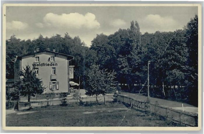 Bad Lausick Hotel Gaststätte Waldfriede