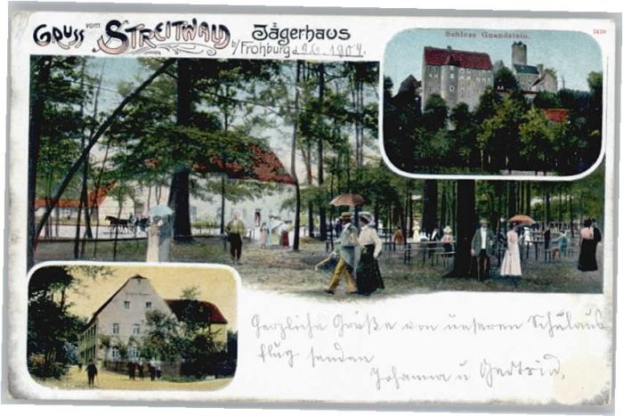 Frohburg Streitwald Jägerhaus Schloss Gnandstein