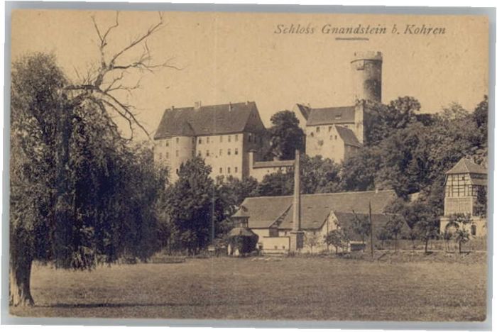 Kohren-Sahlis Schloss Gnandstein