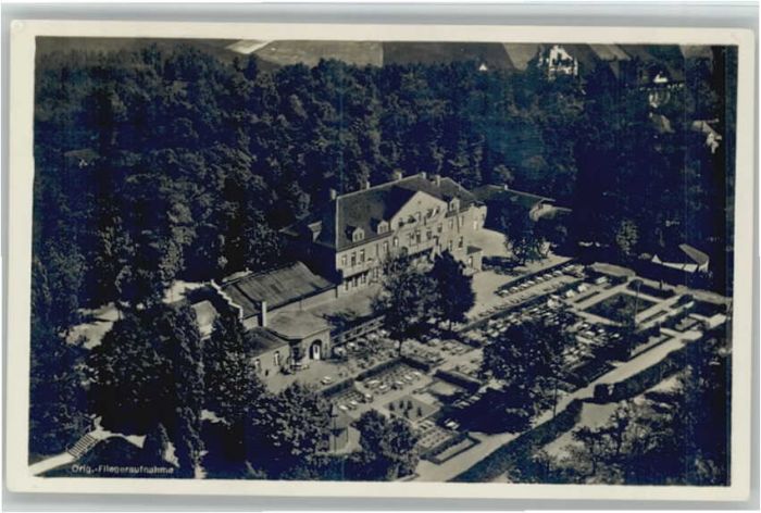 Bad Lausick Fliegeraufnahme Hotel Hermannsbad