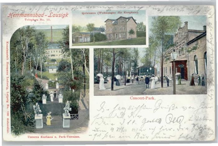 Bad Lausick Bad Lausigk Quisisana Park Herrmannsbad