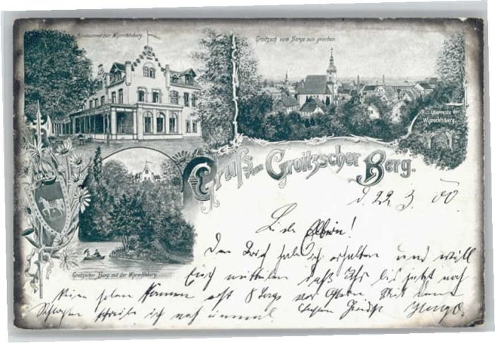 Groitzsch Pegau Restaurant Wiprechtsburg Wappen