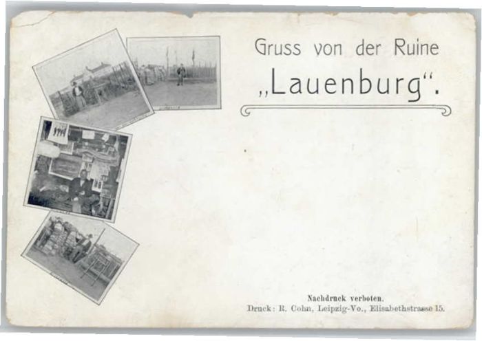 Leipzig [Verlag R. Cohn Elisabethstrasse 15] Ru