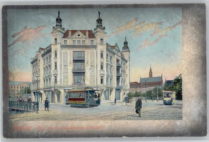 LEIPZIG Sachsen Kommandantur Gebaeude