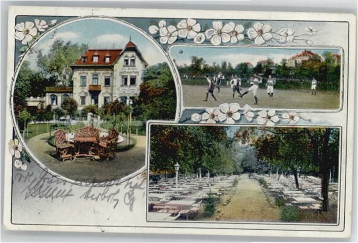 LEIPZIG Sachsen Eutritzsch Obstweinschaenke Schloss Debrahof