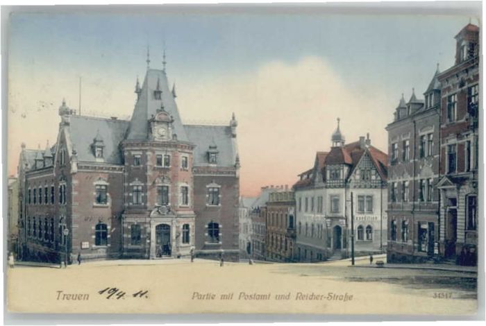 Treuen Postamt Reicher-Strasse