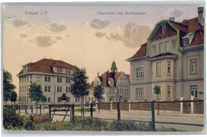 Treuen Plauenschestrasse Moltkestrasse