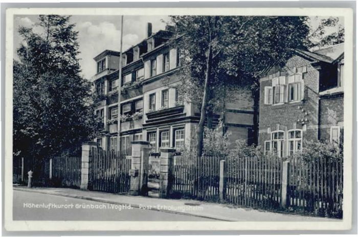 Gruenbach Vogtland rholungsheim