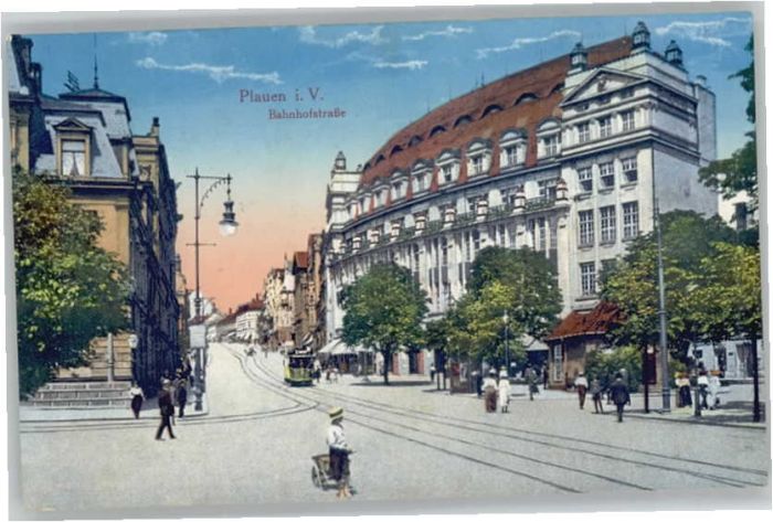 Plauen Vogtland Plauen Bahnhofstrasse