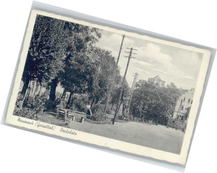 Neumark Sachsen Dorfplatz