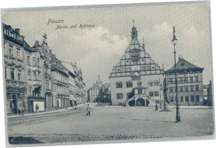 Plauen Vogtland Plauen Markt Rathaus
