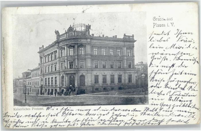 Plauen Vogtland Plauen Postamt