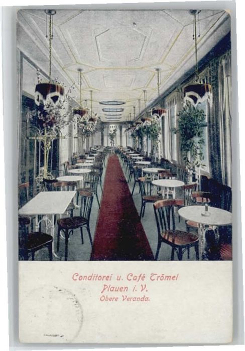 Plauen Vogtland Plauen Konditorei Cafe Trömel