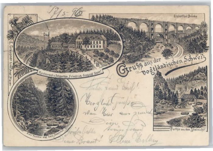 Jocketa [Stempelabschlag] Restaurant Elstertalb