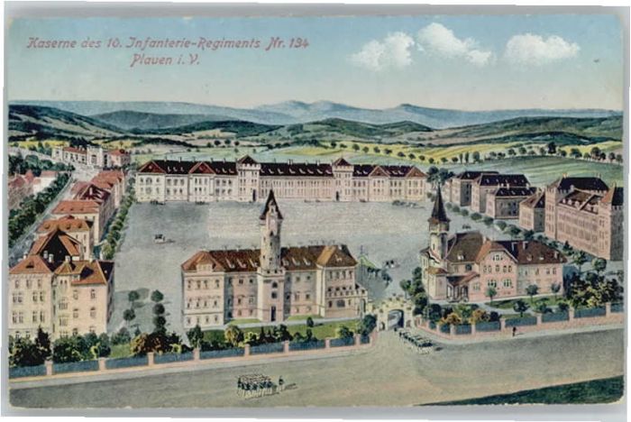 Plauen Vogtland Plauen Infanterie Kaserne