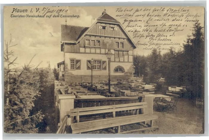 Plauen Vogtland Plauen Touristen-Vereinshaus Tenneraber