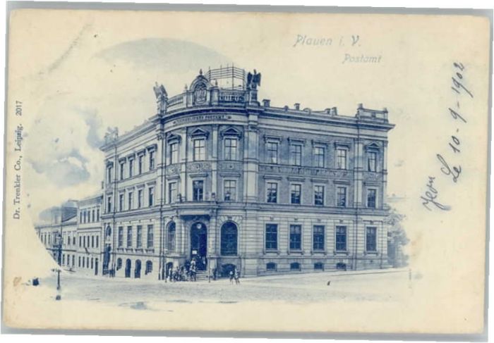 Plauen Vogtland Plauen Postamt