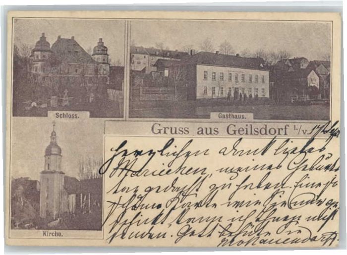 Geilsdorf Vogtland Schloss Gasthaus