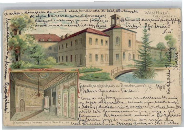Dresden Krankenhaus Napoleonszimmer