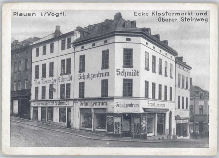 Plauen Vogtland Plauen Klostermarkt Oberer Steinweg Sch