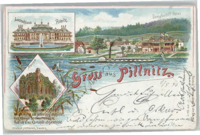 Pillnitz Lustschloss Ruine