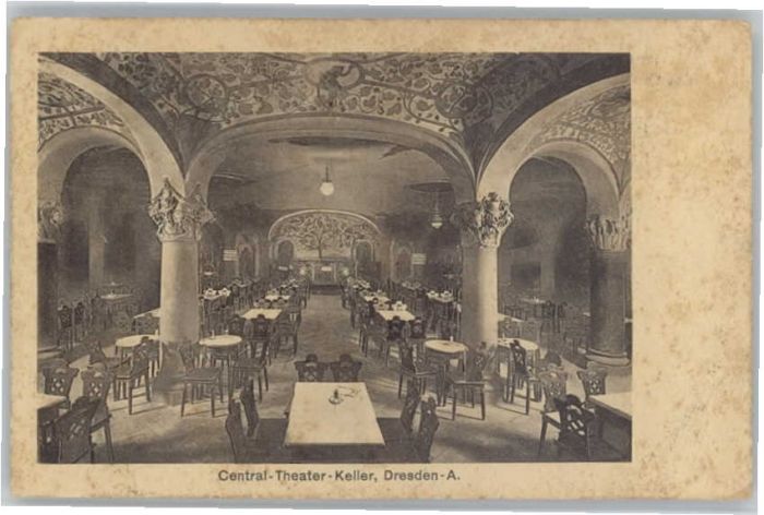 DRESDEN Elbe Zentral Theater Keller