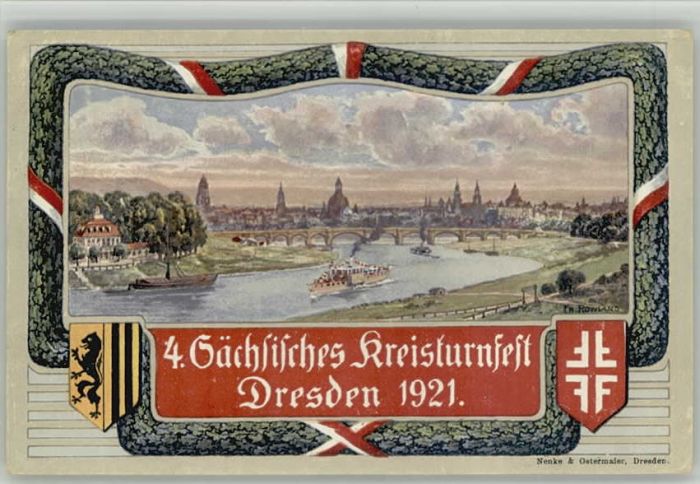 DRESDEN Elbe Kreisturnfest