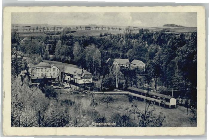 DRESDEN Elbe Taennichtmuehle Erholungsheim *