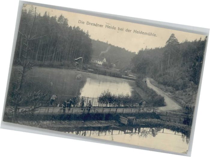 DRESDEN Elbe Heide Heidemuehle