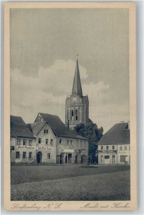 Senftenberg Niederlausitz Senftenberg Markt Kirche