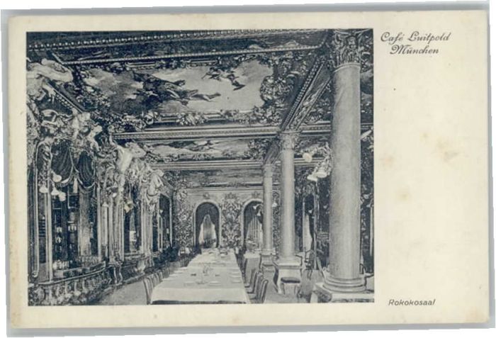 Muenchen Bayern afe Luitpold Rococosaal