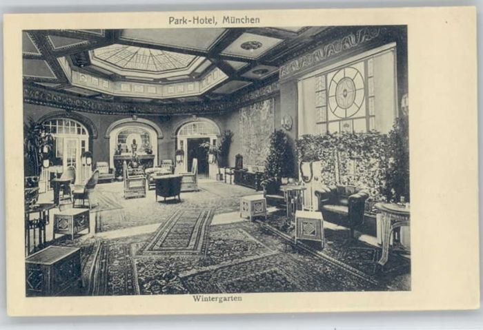 Muenchen Bayern ark Hotel Wintergarten