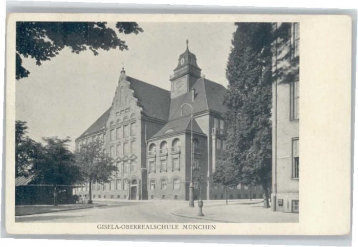 Muenchen Bayern isela Oberrealschule
