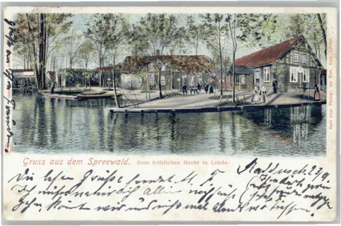 Lehde Gasthaus zum fröhlichen Hecht