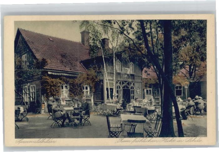 Lehde Gasthaus zum fröhlichen Hecht