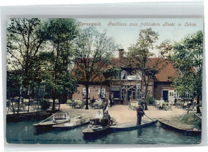 Lehde Gasthaus zum fröhlichen Hecht